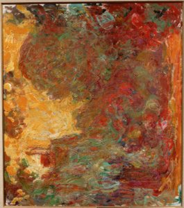 Gül Bahçesinden görülen Sanatçının Evi (Das Haus de by Claude Monet