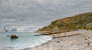 Pointe de la Hève, Sainte-Adres, 1864 by Claude Monet