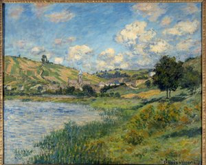 Manzara. Vetheuil. Claude Monet