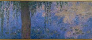 Söğütlü nilüfer göleti, Le Matin aus söğütleri by Claude Monet
