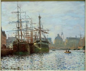 Ticaret Havzası, Le Havre by Claude Monet