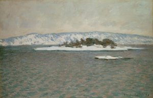 Le Fiyordu de Christiania (Oslo) by Claude Monet