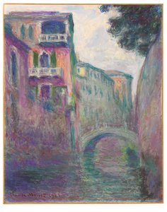 Le Rio de la Salute by Claude Monet