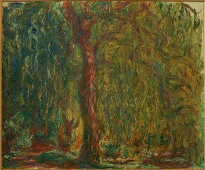 Le Saule pleureur (Ağlayan Söğüt) by Claude Monet