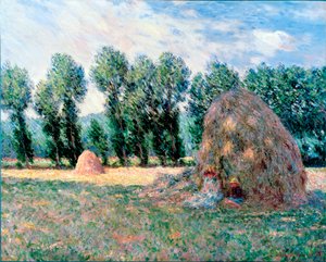 ""Saman Yığınları"" Tablosu Claude Monet (1840-1926) 1885 Dim 65.2x81,5 cm Ohara Sanat Müzesi, Kurashiki by Claude Monet
