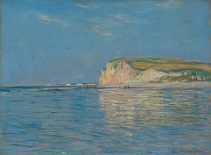 Dieppe yakınlarındaki Pourville'de Alçak Gelgit, 1882 by Claude Monet