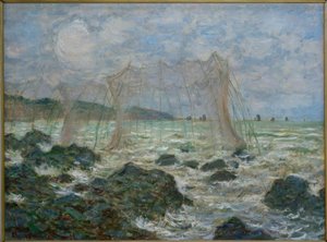 Pourville balıkçı parkı by Claude Monet