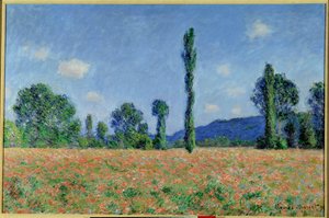 Haşhaş Tarlası, 1890 (tuval üzerine yağlıboya) by Claude Monet