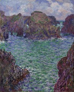 Port-Goulphar, Belle-Ile, 1887 by Claude Monet