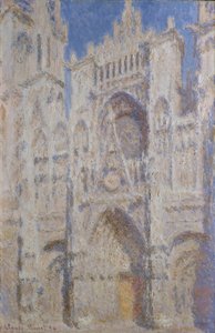 Rouen Katedrali: Portal (Güneş Işığı), 1894 by Claude Monet
