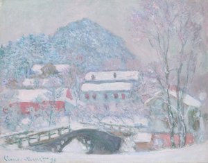 Sandvika, Norveç, 1895. by Claude Monet
