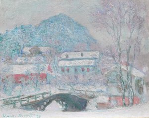 Sandvika, Norveç, 1895 by Claude Monet