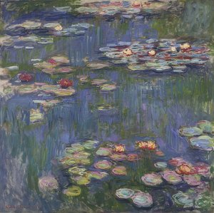 Su zambakları. 1916 by Claude Monet