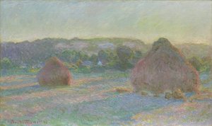 Buğday Yığınları, Yaz Sonu, 1890-91 by Claude Monet