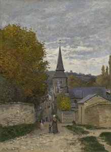 Sainte-Adres Caddesi, 1867 by Claude Monet