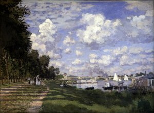 Argenteuil havzası - Claude Monet tarafından by Claude Monet