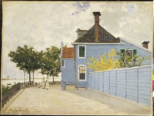 Mavi Ev, Zaandam by Claude Monet
