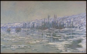 Buzun Parçalanması (La Débâcle veya Les Glaçons) by Claude Monet