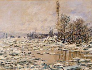 Buzun Parçalanması by Claude Monet