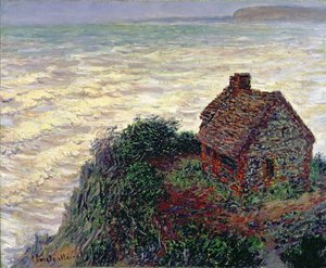 Gümrük Memuru Evi, Varengeville, 1882 by Claude Monet