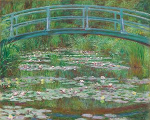 Japon Yaya Köprüsü by Claude Monet