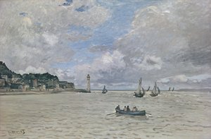 Áin Barrada, hin forna Pharpar, áin í Damaskus urki by Claude Monet