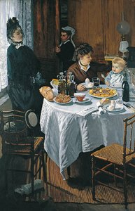 Öğle yemeği by Claude Monet