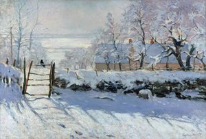 Saksağan, 1869 by Claude Monet