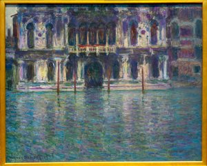 Palazzo Contarini by Claude Monet