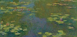 Nilüfer Göleti; nilüfer göleti, 1919 by Claude Monet