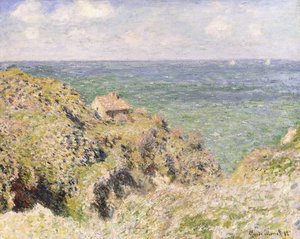 Varengeville Boğazı, 1882 by Claude Monet