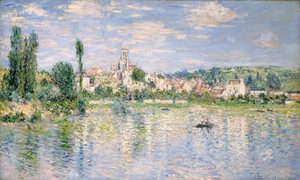 Yaz aylarında Vétheuil by Claude Monet