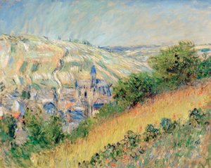 Vue de Vetheuil (Vetheuil sur Seine manzarası) by Claude Monet