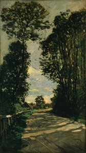 Yürüyüş (Saint-Siméon Çiftliği Yolu) by Claude Monet