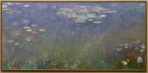 Nilüferler Agapanthus, c. 1915-26. by Claude Monet