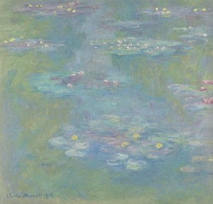 Su zambakları; su perileri, 1908 by Claude Monet
