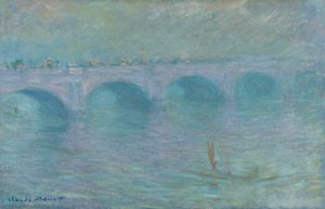 Sisteki Waterloo Köprüsü, 1903 by Claude Monet