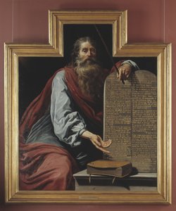 Musa, Yasa Levhalarıyla by Claude Vignon