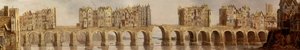 1632 yağlı boya eski Londra Köprüsü