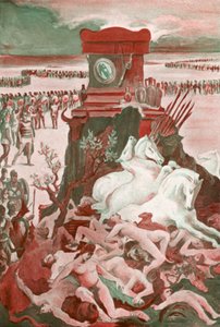Illustration for the Iliad by Homer  by Clement Goutier