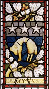 Leeds Heraldry, 1867-71 (vitray)