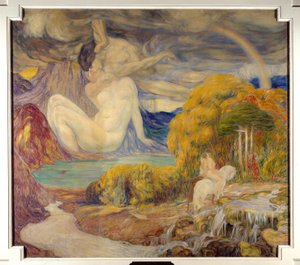 Radyoaktivite, Manyetizma Tablosu, Helene Dufau (1869-1939) 20. yüzyıl Paris.