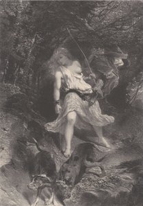 Diana, ca. 1830-70. by Célestin Nanteuil