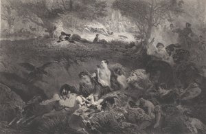Av Düşleri, 1858. by Célestin Nanteuil