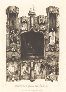 Notre Dame de Paris by Célestin Nanteuil