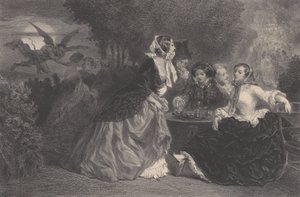 Şeytanın Kızları Yaratık, ca. 1848-62. by Célestin Nanteuil