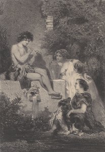 Çeşme, yaklaşık 1830-70.