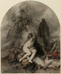 Savaş Alegorisi by Clément Auguste Andrieux