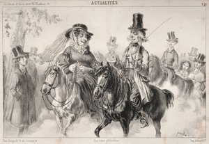 Haber: Söyleyin bana Madam Miroton, tını belirleyen biziz gibi görünüyor..., 1841.