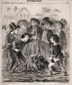 Haberler: Ha hey Felix! bu yüzden çabuk gel!, 1841. by Clémente Pruche